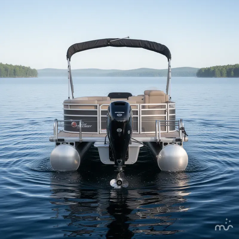 Slide: The Image of Sun Tracker Party Barge 20 DLX 2024 - 3