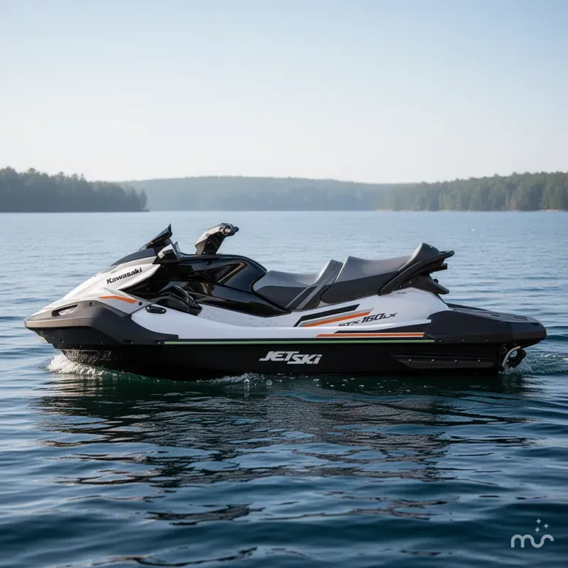 Slide: The Image of Kawasaki Jet Ski® STX® 160LX 2026 - 2