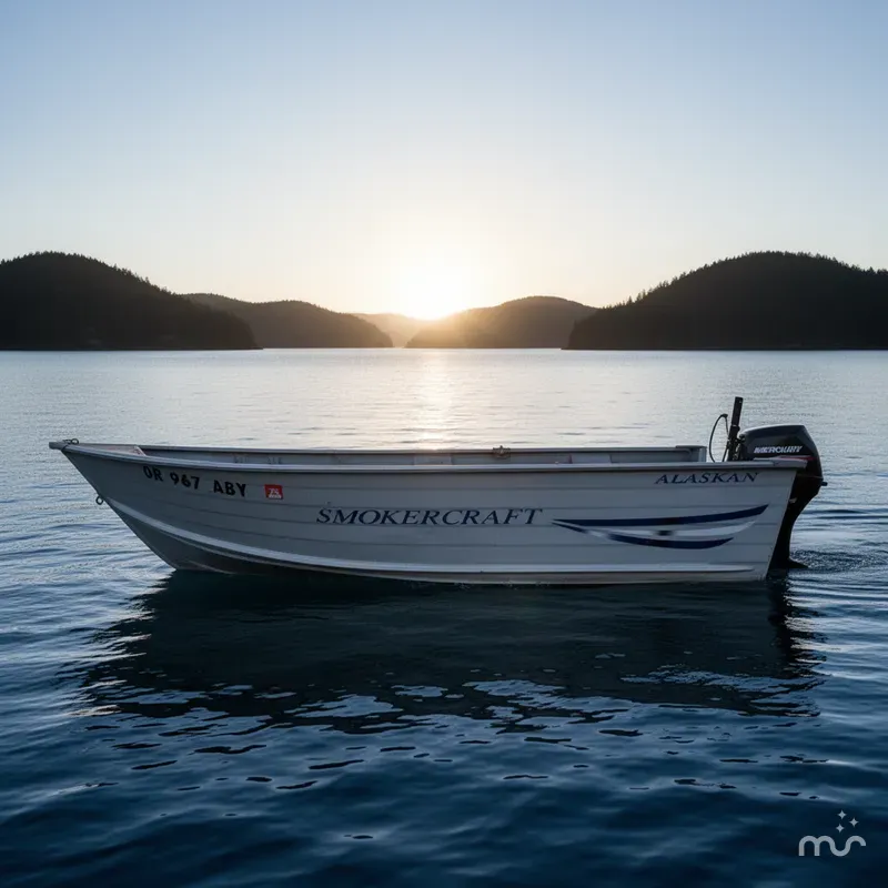 Slide: The Image of Smoker Craft Alaskan 13 2003 - 2