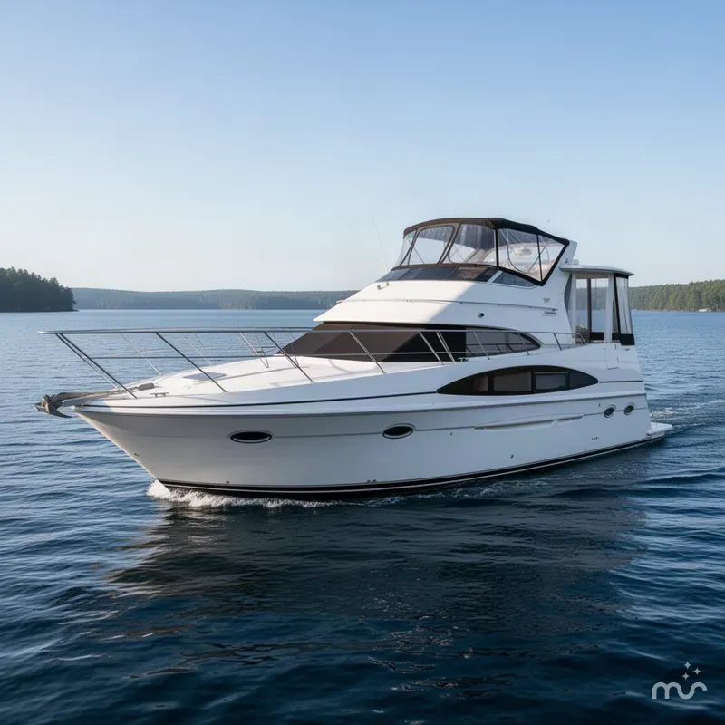 Slide: The Image of Carver Yachts 396 Motor Yacht 2002 - 1