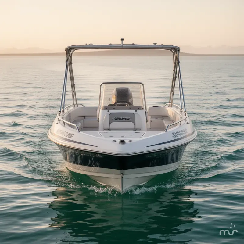 Slide: The Image of Hurricane SunDeck Sport 201 OB 1999 - 1