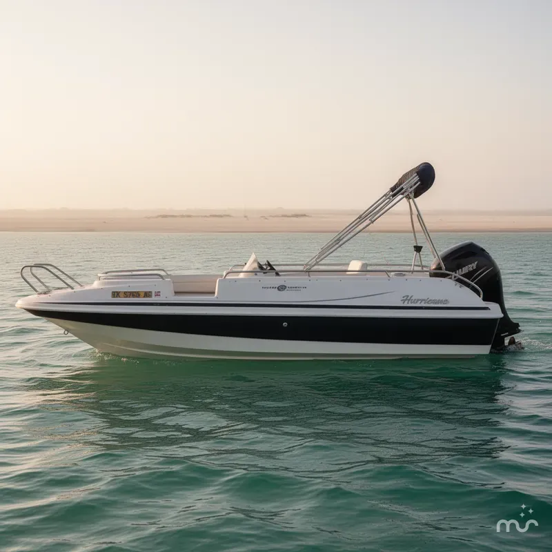 Slide: The Image of Hurricane SunDeck Sport 201 OB 1999 - 2