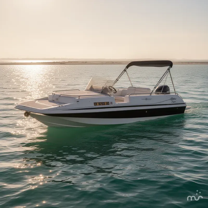 Slide: The Image of Hurricane SunDeck Sport 201 OB 1999 - 4