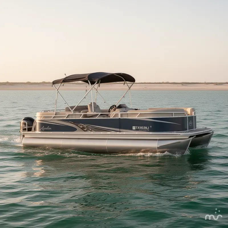 The Image of Avalon VLS Quad Lounge 22 FT 2021 - 0