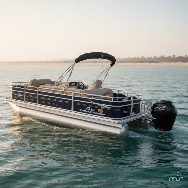 Slide: The Image of Sun Tracker SportFish 20 DLX 2026 - 2