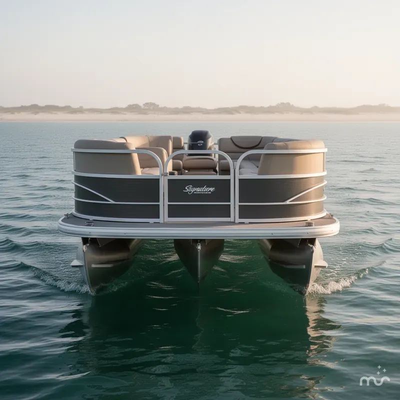 Slide: The Image of Sun Tracker Party Barge 20 Classic Series 2016 - 1
