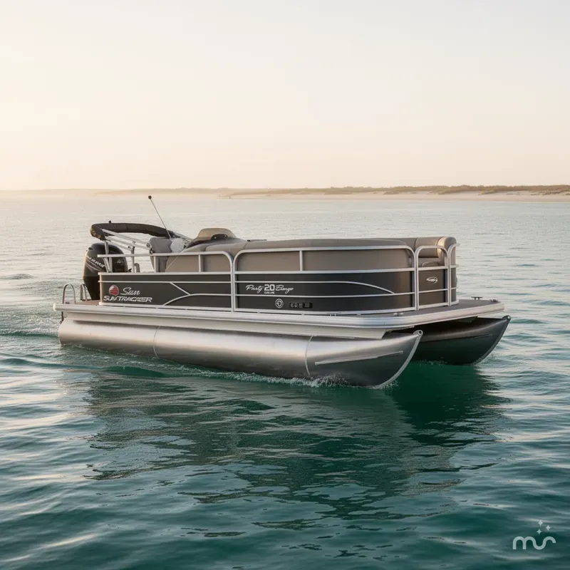 Slide: The Image of Sun Tracker Party Barge 20 Classic Series 2016 - 2