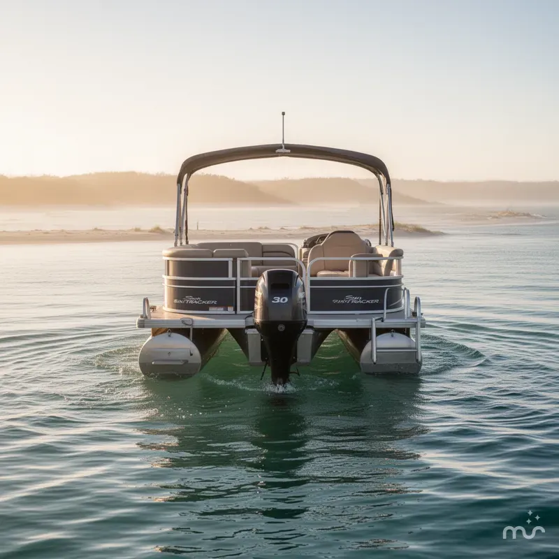 Slide: The Image of Sun Tracker Party Barge 20 Classic Series 2016 - 4