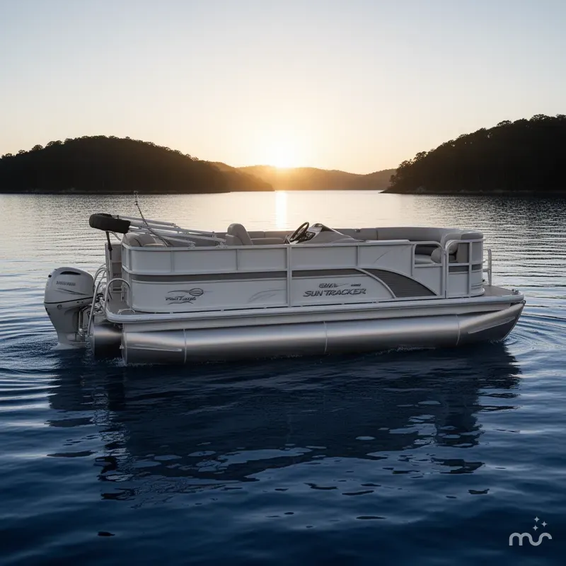 The Image of Sun Tracker Party Barge 18 DLX 2026 - 0