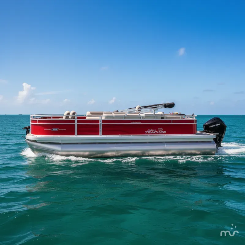 Slide: The Image of Sun Tracker Fishin' Barge 22 XP3 2026 - 2