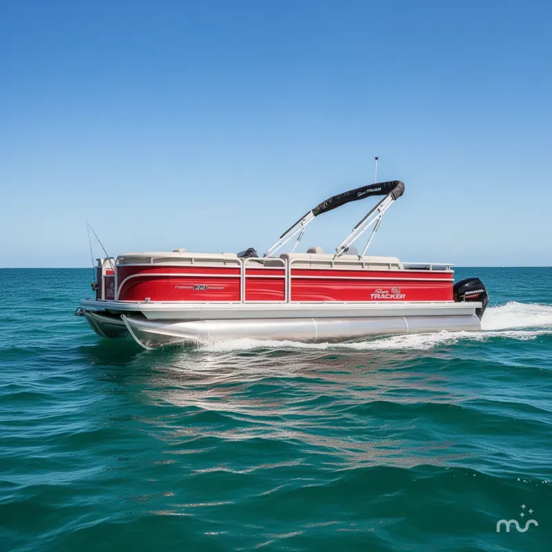 Slide: The Image of Sun Tracker Fishin' Barge 22 XP3 2026 - 4