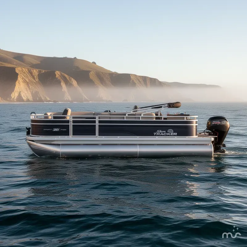 Slide: The Image of Sun Tracker SportFish 20 DLX 2026 - 2