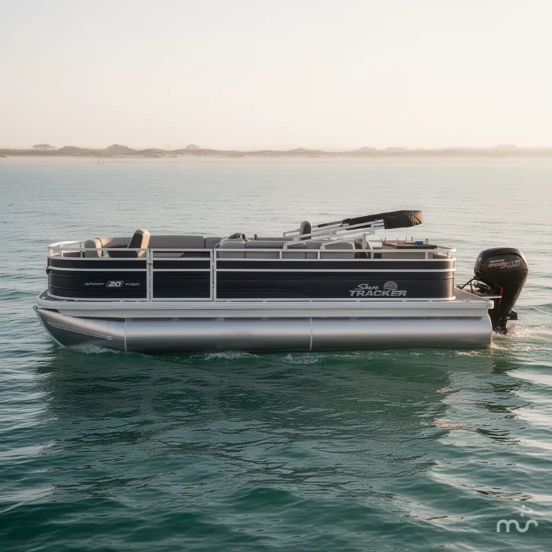 Slide: The Image of Sun Tracker SportFish 20 DLX 2026 - 2