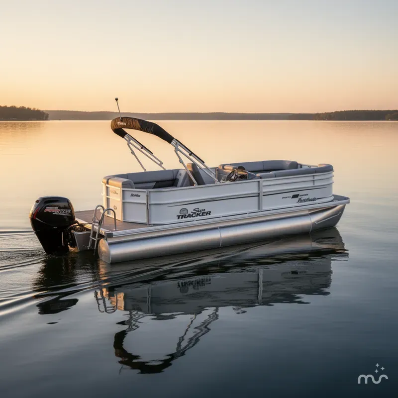 The Image of Sun Tracker Party Barge 20 DLX 2026 - 0