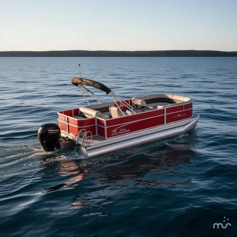 The Image of Sun Tracker Party Barge 18 DLX 2026 - 0
