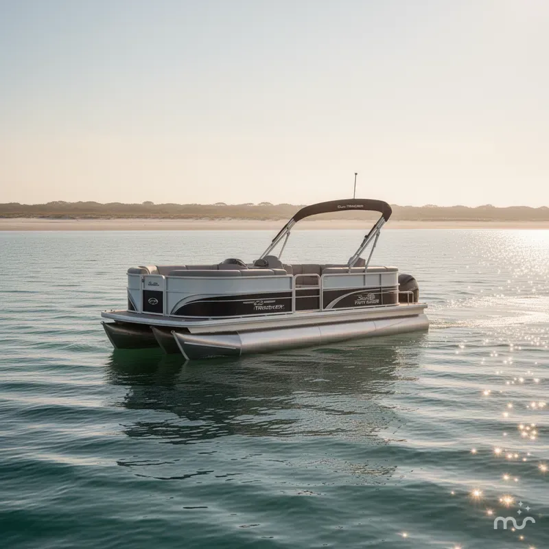 Slide: The Image of Sun Tracker Party Barge 22 XP3 2026 - 4