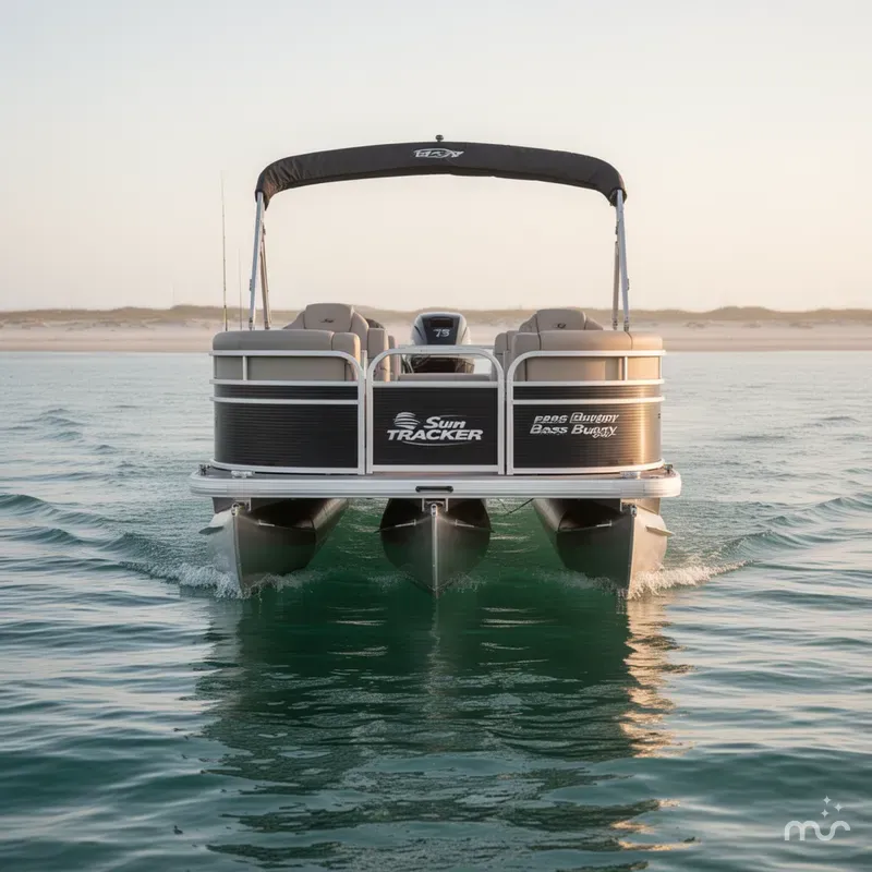 Slide: The Image of Sun Tracker Bass Buggy 18 DLX 2026 - 1