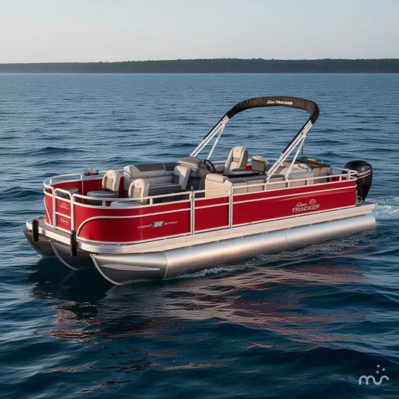The Image of Sun Tracker Fishin' Barge 22 DLX 2026 - 0