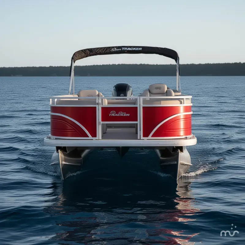 Slide: The Image of Sun Tracker Fishin' Barge 22 DLX 2026 - 1