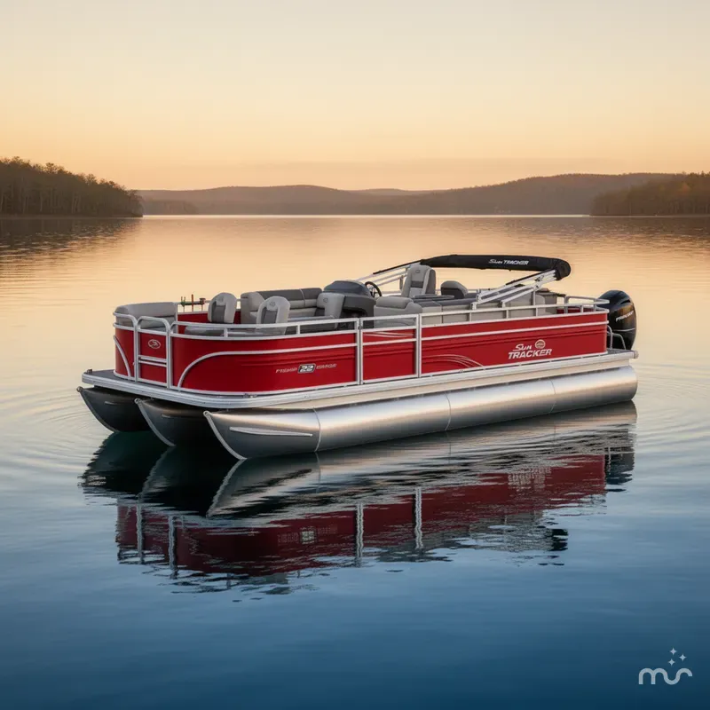 Slide: The Image of Sun Tracker Fishin' Barge 22 XP3 2026 - 4
