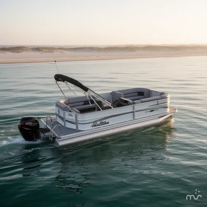 The Image of Sun Tracker Party Barge 20 DLX 2026 - 0