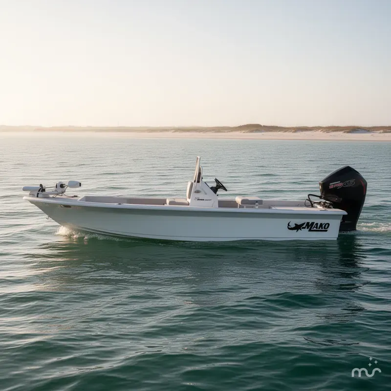 Slide: The Image of Mako 18 Pro Skiff 2026 - 2