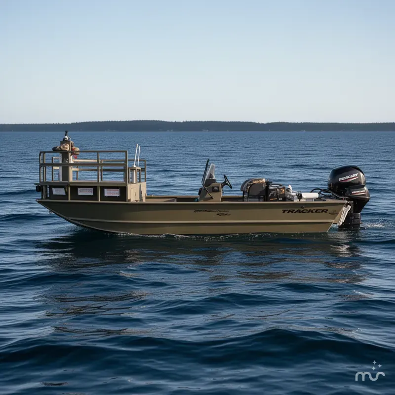 Slide: The Image of Tracker Grizzly 2072 CC Sportsman Kicker 2026 - 2