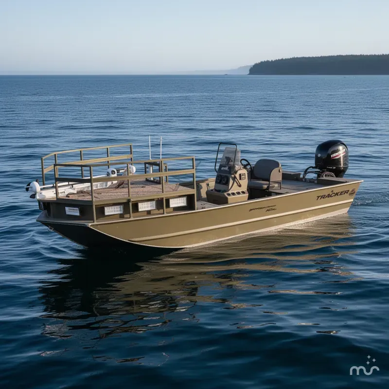 Slide: The Image of Tracker Grizzly 2072 CC Sportsman Kicker 2026 - 4