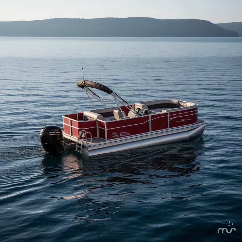 The Image of Sun Tracker Party Barge 18 DLX 2026 - 0