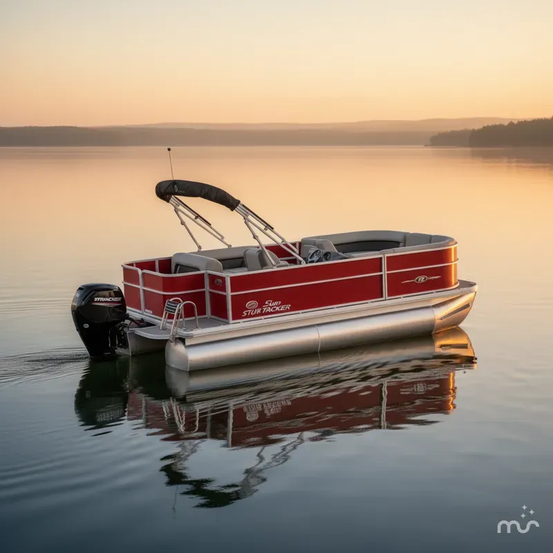 The Image of Sun Tracker Party Barge 18 DLX 2026 - 0