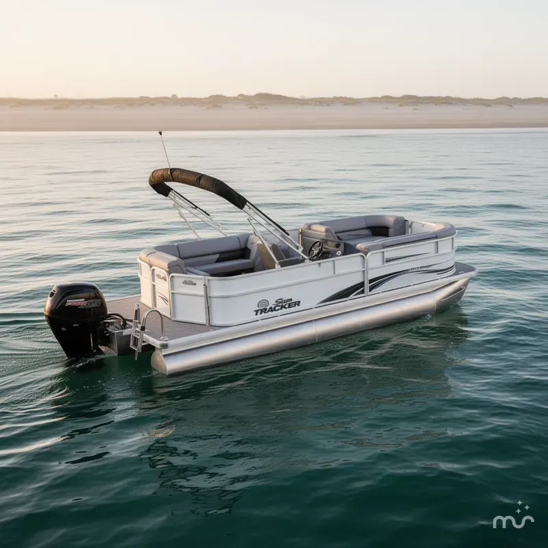 The Image of Sun Tracker Party Barge 20 DLX 2026 - 0