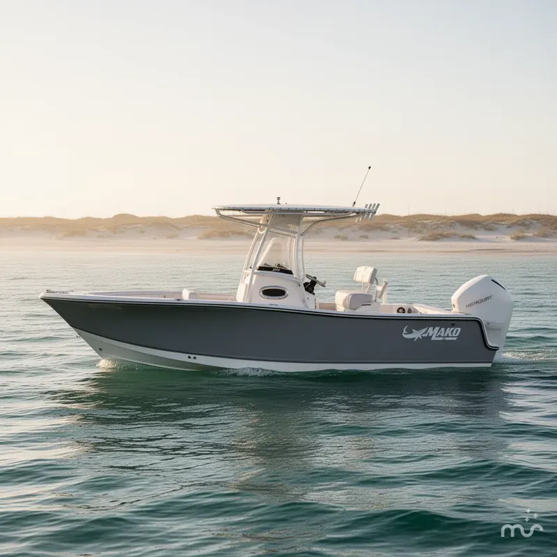 Slide: The Image of Mako 214 Center Console 2026 - 2