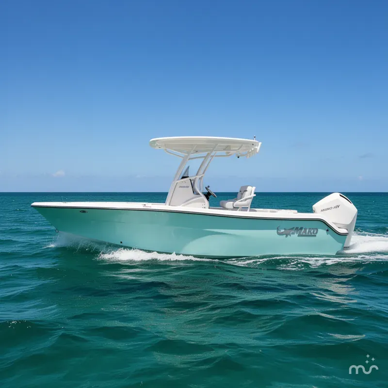 Slide: The Image of Mako 226 Center Console 2026 - 2
