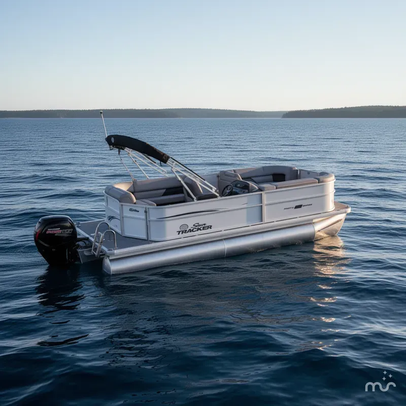 The Image of Sun Tracker Party Barge 20 DLX 2026 - 0