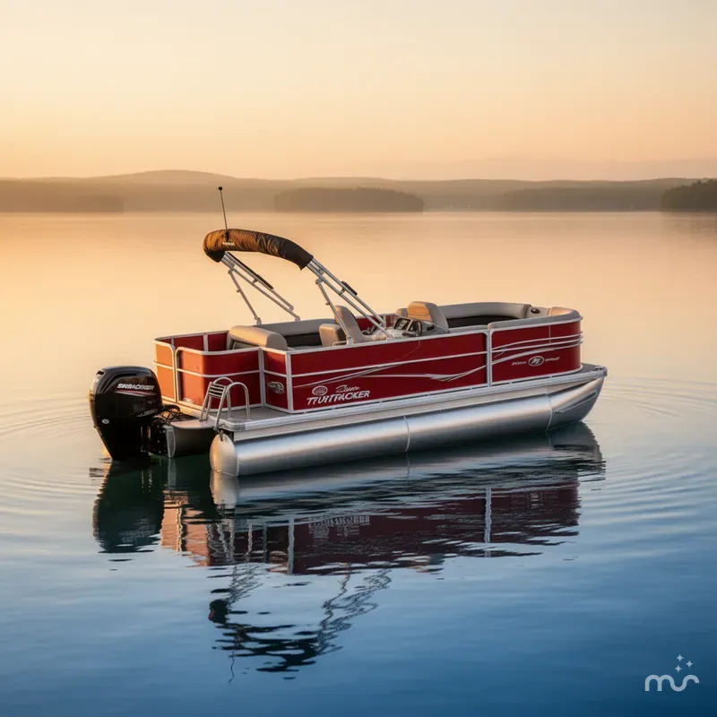 The Image of Sun Tracker Party Barge 18 DLX 2026 - 0