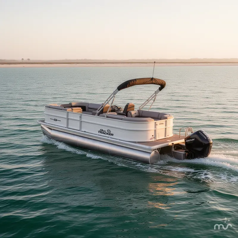Slide: The Image of Sun Tracker Party Barge 22 XP3 2026 - 4