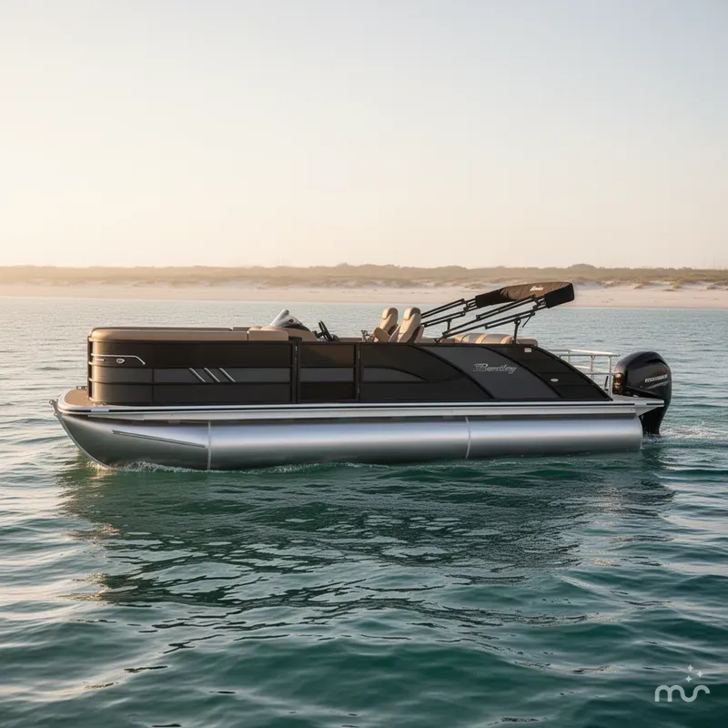 Slide: The Image of Bentley Pontoons 223 Elite Swingback DC 2027 - 2