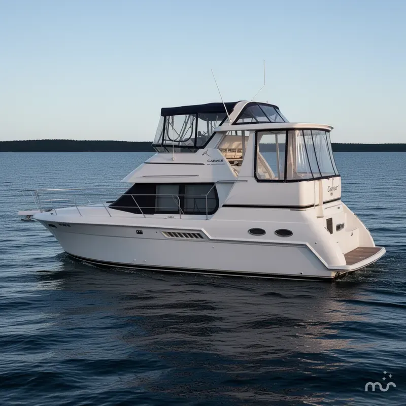 The Image of Carver Yachts 356 Aft Cabin Motor Yacht 2000 - 0