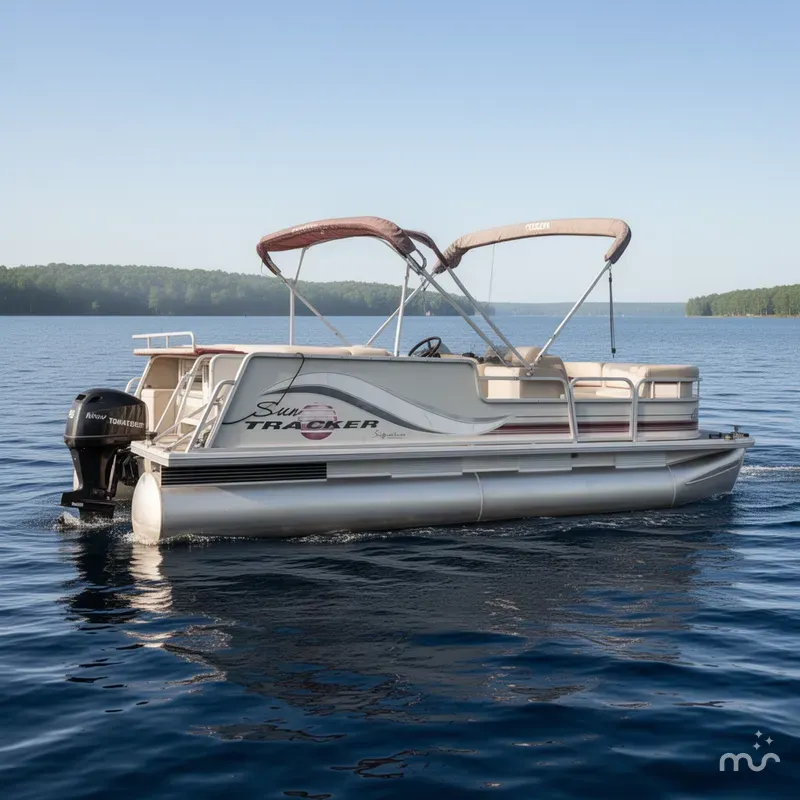 The Image of Sun Tracker Party Barge 21 Signature Series 1996 - 0