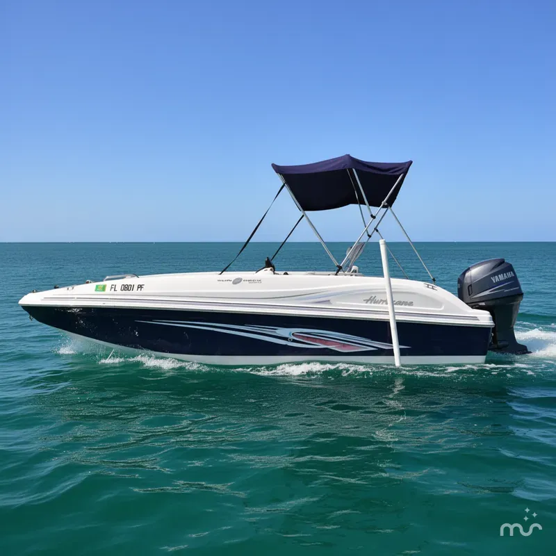 Slide: The Image of Hurricane SunDeck Sport 188 OB 2011 - 2