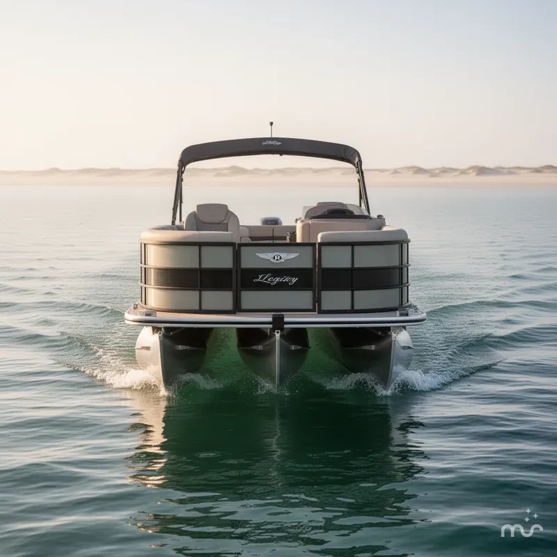 Slide: The Image of Bentley Pontoons Legacy 223 Navigator 2026 - 1