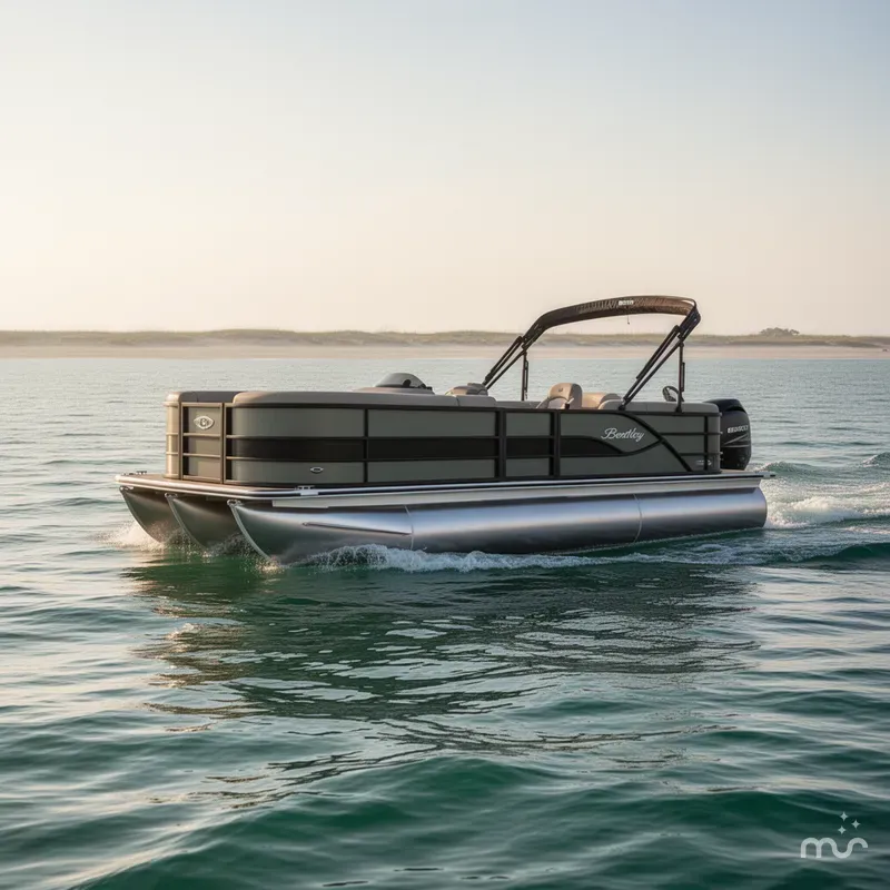Slide: The Image of Bentley Pontoons Legacy 223 Navigator 2026 - 4