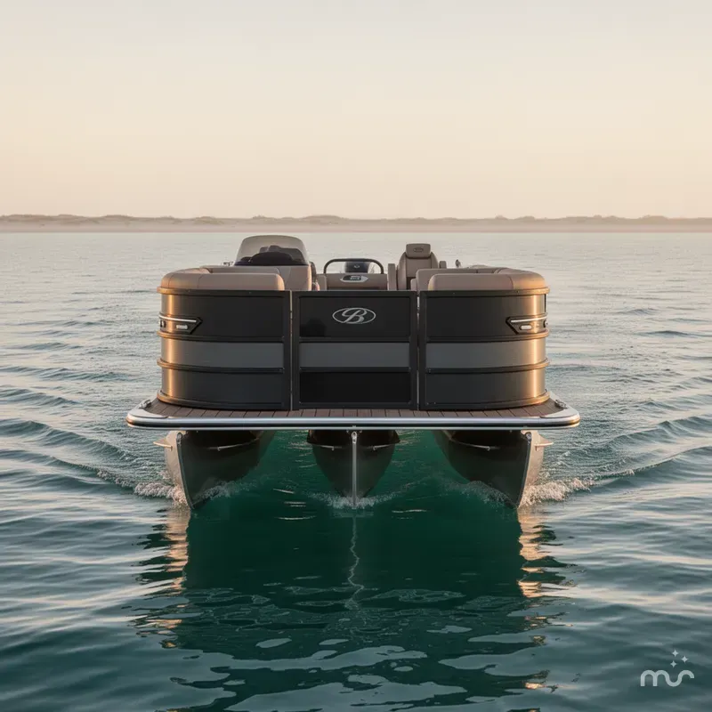 Slide: The Image of Bentley Pontoons 223 Elite Swingback DC 2027 - 1