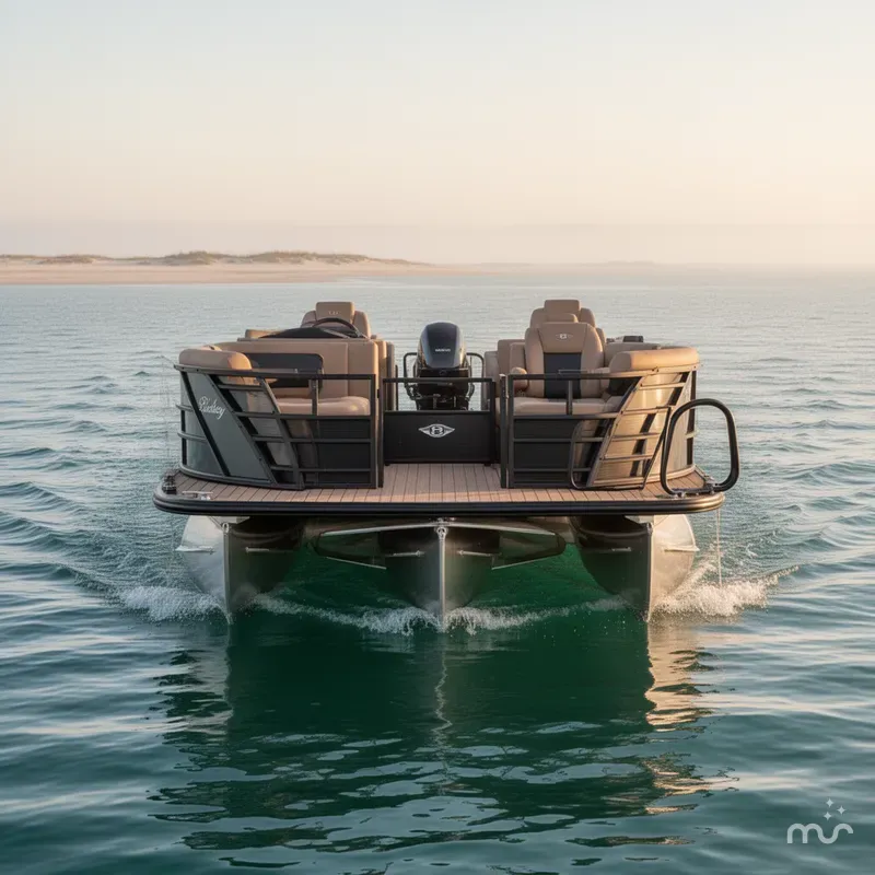Slide: The Image of Bentley Pontoons Elite 253 Swingback 2026 - 1