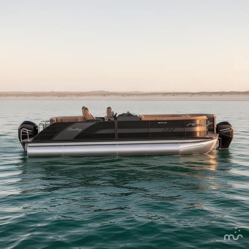 Slide: The Image of Bentley Pontoons Elite 253 Swingback 2026 - 2