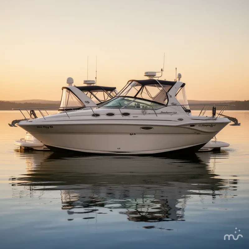 Slide: The Image of Sea Ray Sundancer 320 2002 - 2