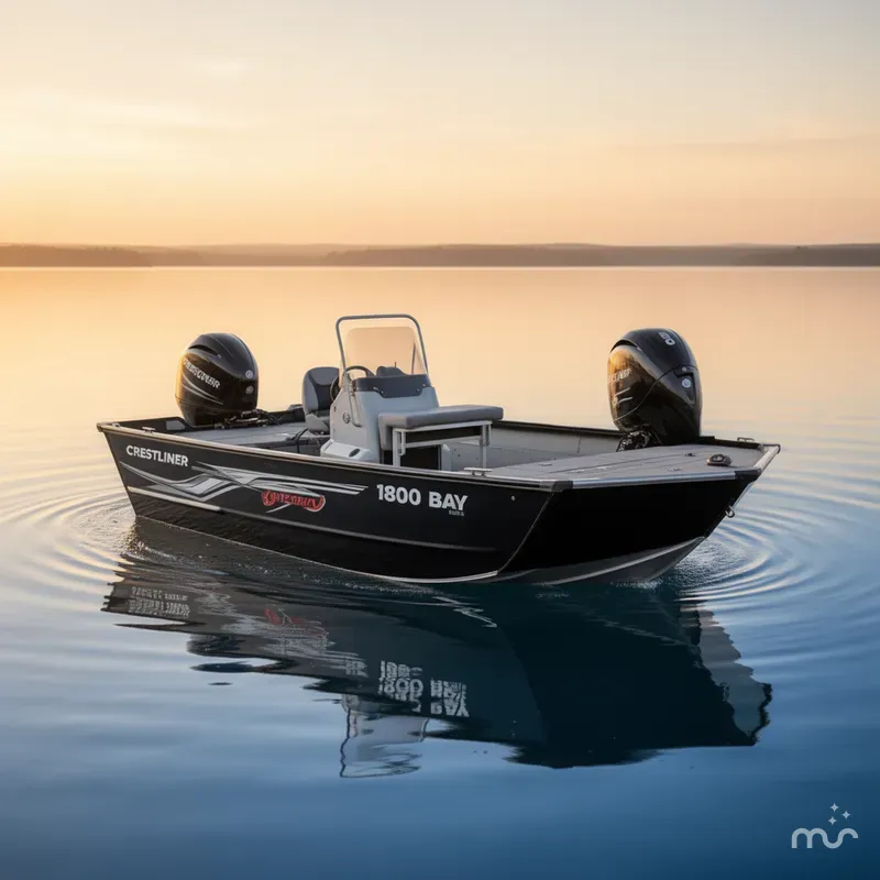 Slide: The Image of Crestliner 1800 Bay 2020 - 2