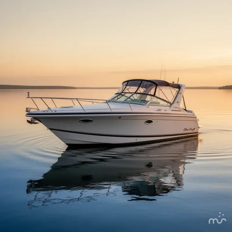 Slide: The Image of Chris-Craft 308 Express Cruiser 2001 - 2