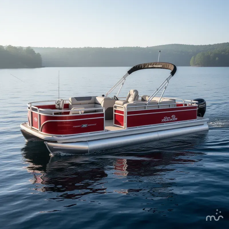 The Image of Sun Tracker Fishin' Barge 22 DLX 2026 - 0