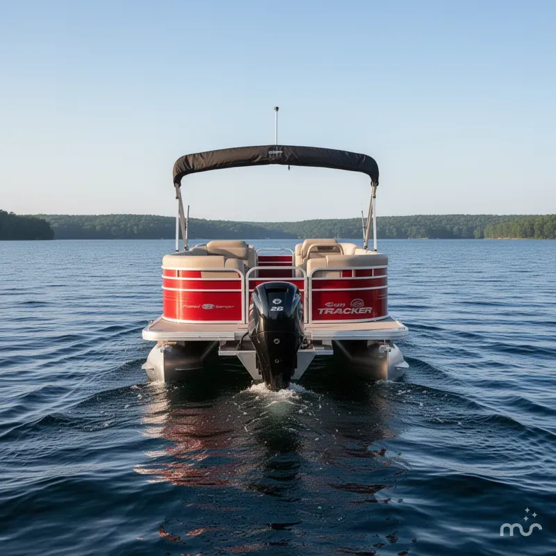Slide: The Image of Sun Tracker Fishin' Barge 22 DLX 2026 - 3